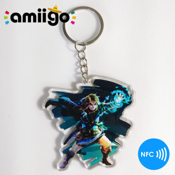 llavero amiibo link tears