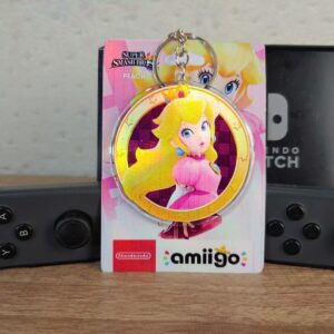 amiibo llavero princesa peach