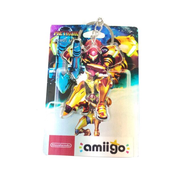 amiibo llavero samus