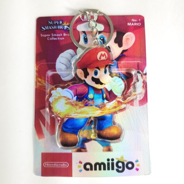 llavero amiibo mario