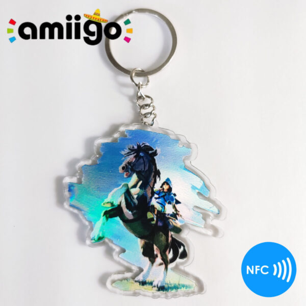 amiibo link caballo llavero